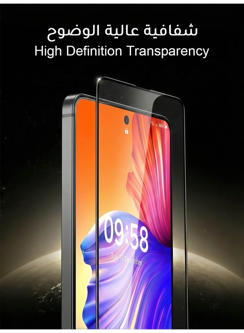 AMIJOY 2-Pack Samsung Galaxy S26 Ultra Screen Protector with Auto Alignment Kit , 9H+ Tempered Glass, Easy Installation, Scratch Resistant, Mil-Grade Screen Guard for Samsung S26 Ultra - Image 5